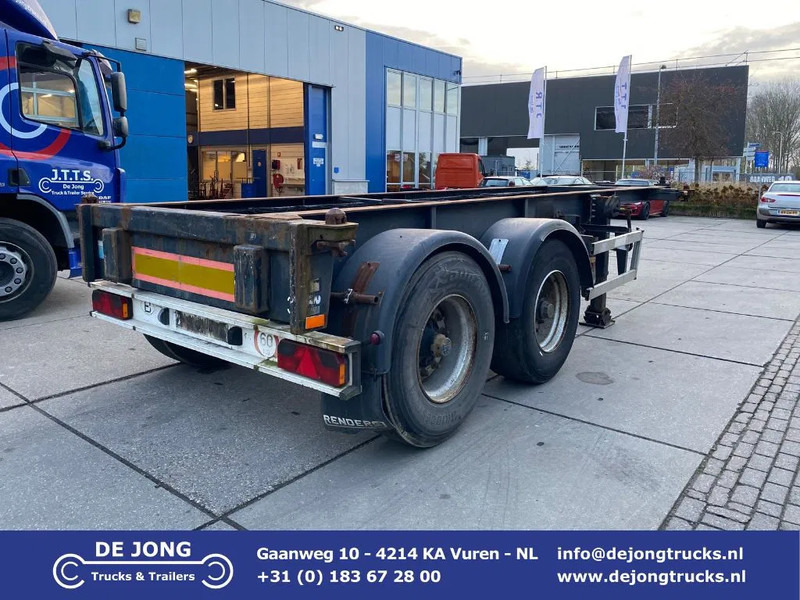 Renders Euro 700 / Container Chassis / 20 FT - Poluprikolica za prevoz kontejnera/ Poluprikolica sa promenjivim sandukom: slika 1 Renders Euro 700 / Container Chassis / 20 FT - Poluprikolica za prevoz kontejnera/ Poluprikolica sa promenjivim sandukom: slika 1