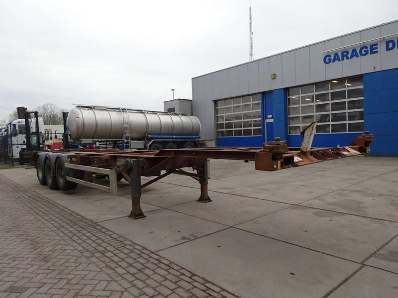 Renders ROC 12.27 Container Chassis / SAF + DRUM / Lift Axle - Poluprikolica za prevoz kontejnera/ Poluprikolica sa promenjivim sandukom: slika 5 Renders ROC 12.27 Container Chassis / SAF + DRUM / Lift Axle - Poluprikolica za prevoz kontejnera/ Poluprikolica sa promenjivim sandukom: slika 5