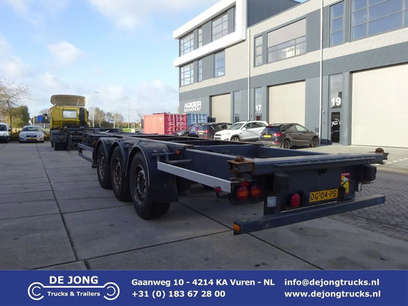 Schmitz Cargobull SCF 24G / MB + DISC / 40-45FT / 1x Lift axle - Poluprikolica za prevoz kontejnera/ Poluprikolica sa promenjivim sandukom: slika 1 Schmitz Cargobull SCF 24G / MB + DISC / 40-45FT / 1x Lift axle - Poluprikolica za prevoz kontejnera/ Poluprikolica sa promenjivim sandukom: slika 1