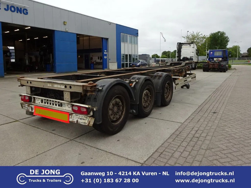 Schmitz Cargobull SCF 27 / SAF + Disc / 1x Extendable / 1x Lift Axle - Poluprikolica za prevoz kontejnera/ Poluprikolica sa promenjivim sandukom: slika 1 Schmitz Cargobull SCF 27 / SAF + Disc / 1x Extendable / 1x Lift Axle - Poluprikolica za prevoz kontejnera/ Poluprikolica sa promenjivim sandukom: slika 1