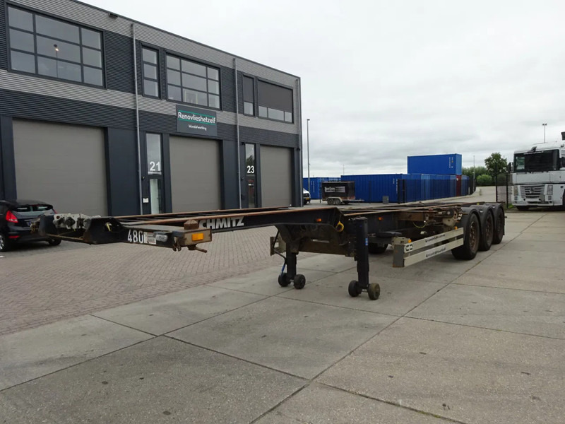 Schmitz Cargobull SCF 27 / SAF + Disc / 1x Extendable / 1x Lift Axle - Poluprikolica za prevoz kontejnera/ Poluprikolica sa promenjivim sandukom: slika 4 Schmitz Cargobull SCF 27 / SAF + Disc / 1x Extendable / 1x Lift Axle - Poluprikolica za prevoz kontejnera/ Poluprikolica sa promenjivim sandukom: slika 4