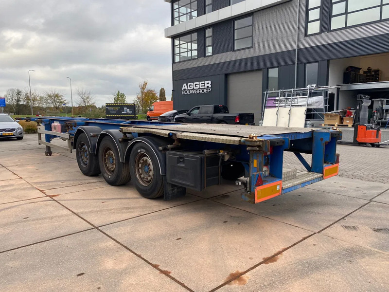 Van Hool 3B0079 / Container chassis / SAF + Disc - Poluprikolica za prevoz kontejnera/ Poluprikolica sa promenjivim sandukom: slika 3 Van Hool 3B0079 / Container chassis / SAF + Disc - Poluprikolica za prevoz kontejnera/ Poluprikolica sa promenjivim sandukom: slika 3