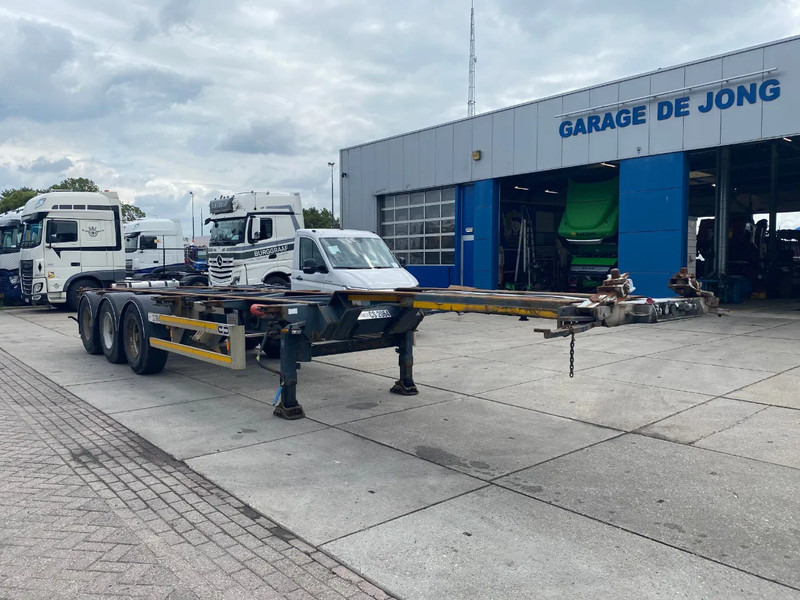 Poluprikolica za prevoz kontejnera/ Poluprikolica sa promenjivim sandukom Van Hool Container Chassis / 40-45 FT / BPW: slika 6