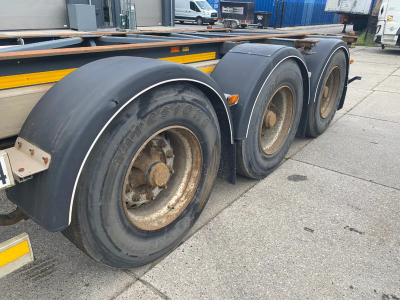 Poluprikolica za prevoz kontejnera/ Poluprikolica sa promenjivim sandukom Van Hool Container Chassis / 40-45 FT / BPW: slika 9