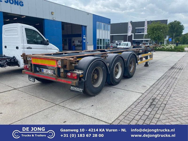 Van Hool Container Chassis / 40-45 FT / BPW - Poluprikolica za prevoz kontejnera/ Poluprikolica sa promenjivim sandukom: slika 1 Van Hool Container Chassis / 40-45 FT / BPW - Poluprikolica za prevoz kontejnera/ Poluprikolica sa promenjivim sandukom: slika 1