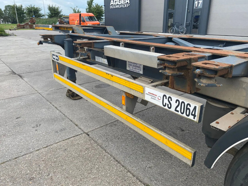 Poluprikolica za prevoz kontejnera/ Poluprikolica sa promenjivim sandukom Van Hool Container Chassis / 40-45 FT / BPW: slika 7