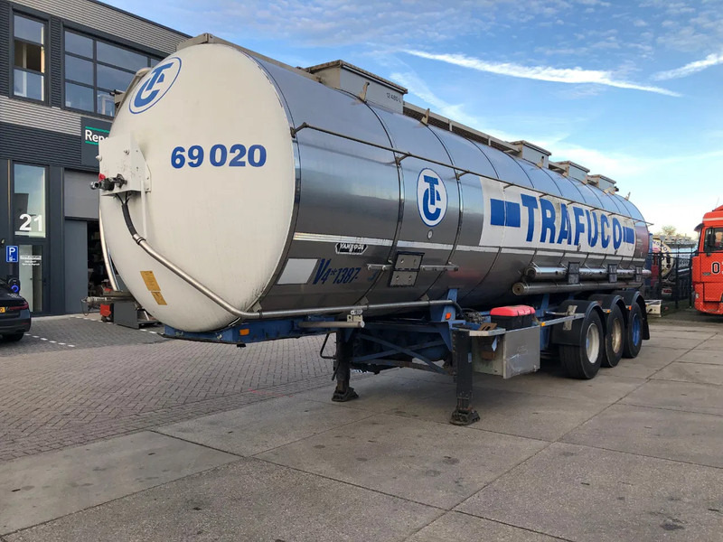 Van Hool Tank / 33.280 LT / 4 compartments / ADR / Inox - Poluprikolica cisterna: slika 4 Van Hool Tank / 33.280 LT / 4 compartments / ADR / Inox - Poluprikolica cisterna: slika 4