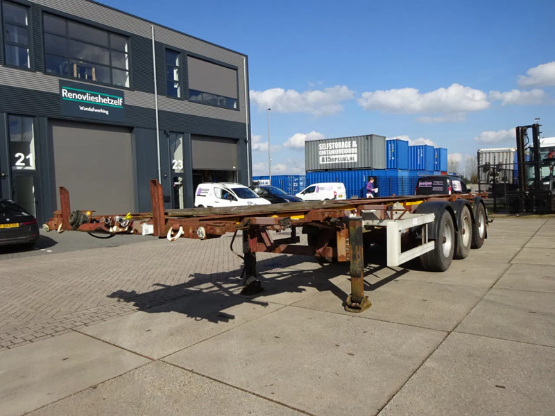 Van Hool Tank Chassis 20 + 30 FT / ADR / BPW + Drum - Poluprikolica za prevoz kontejnera/ Poluprikolica sa promenjivim sandukom: slika 4 Van Hool Tank Chassis 20 + 30 FT / ADR / BPW + Drum - Poluprikolica za prevoz kontejnera/ Poluprikolica sa promenjivim sandukom: slika 4