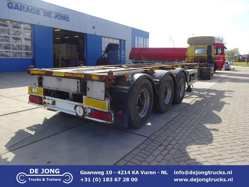 Van Hool Tank Chassis 20 + 30 FT / ADR / BPW + Drum - Poluprikolica za prevoz kontejnera/ Poluprikolica sa promenjivim sandukom: slika 1 Van Hool Tank Chassis 20 + 30 FT / ADR / BPW + Drum - Poluprikolica za prevoz kontejnera/ Poluprikolica sa promenjivim sandukom: slika 1