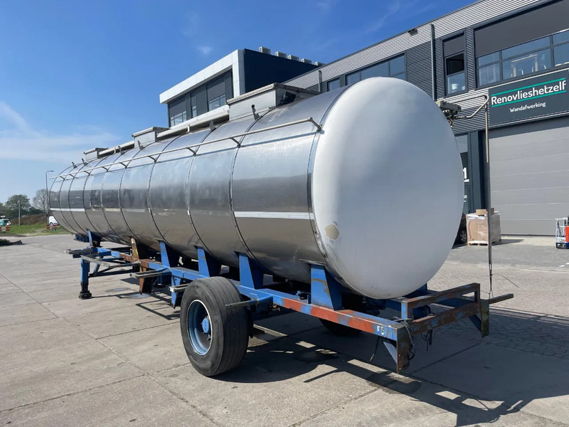 Van Hool Tank / For Parts / Inox / 3 compartments / ADR / 31500 LT - Poluprikolica cisterna: slika 4 Van Hool Tank / For Parts / Inox / 3 compartments / ADR / 31500 LT - Poluprikolica cisterna: slika 4