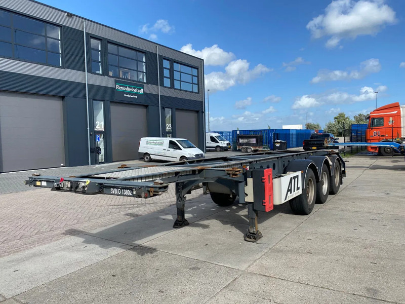 Van Hool Tank chassis / ADR / BPW + DISC / 20-30 FT - Poluprikolica za prevoz kontejnera/ Poluprikolica sa promenjivim sandukom: slika 3 Van Hool Tank chassis / ADR / BPW + DISC / 20-30 FT - Poluprikolica za prevoz kontejnera/ Poluprikolica sa promenjivim sandukom: slika 3