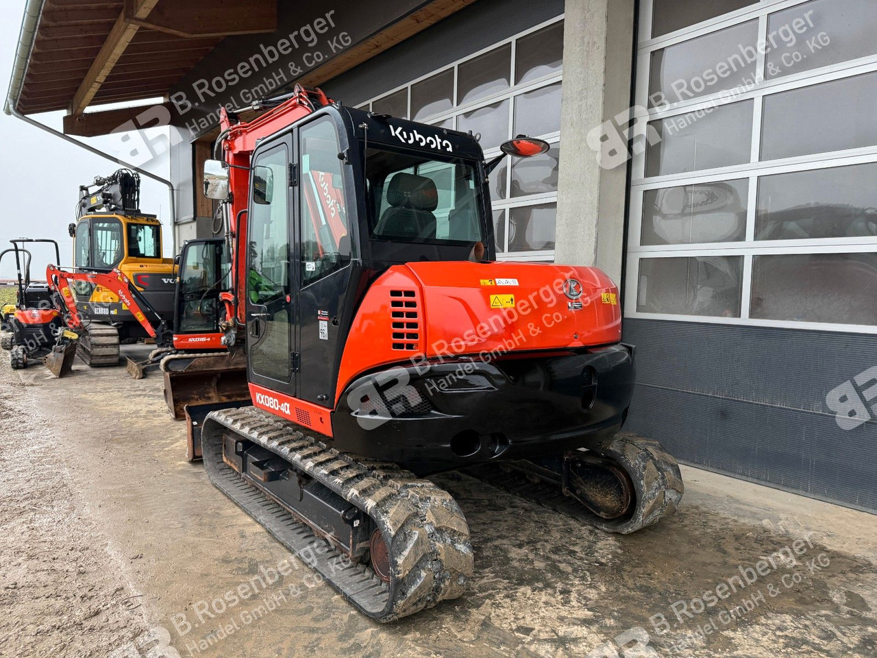 Kubota KX080-4 Minibagger / BJ2019 / nur 2545h /Klima - Mini bager: slika 3 Kubota KX080-4 Minibagger / BJ2019 / nur 2545h /Klima - Mini bager: slika 3