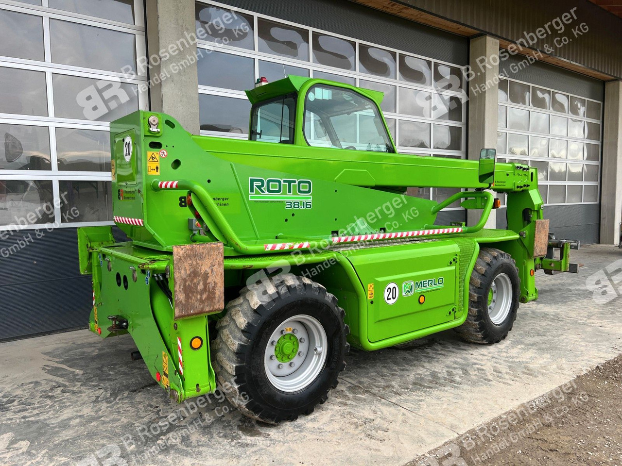 Merlo Roto 38.16 Teleskoplader/ Gabel+Schaufel+Bühne - Teleskopski upravljač: slika 5 Merlo Roto 38.16 Teleskoplader/ Gabel+Schaufel+Bühne - Teleskopski upravljač: slika 5
