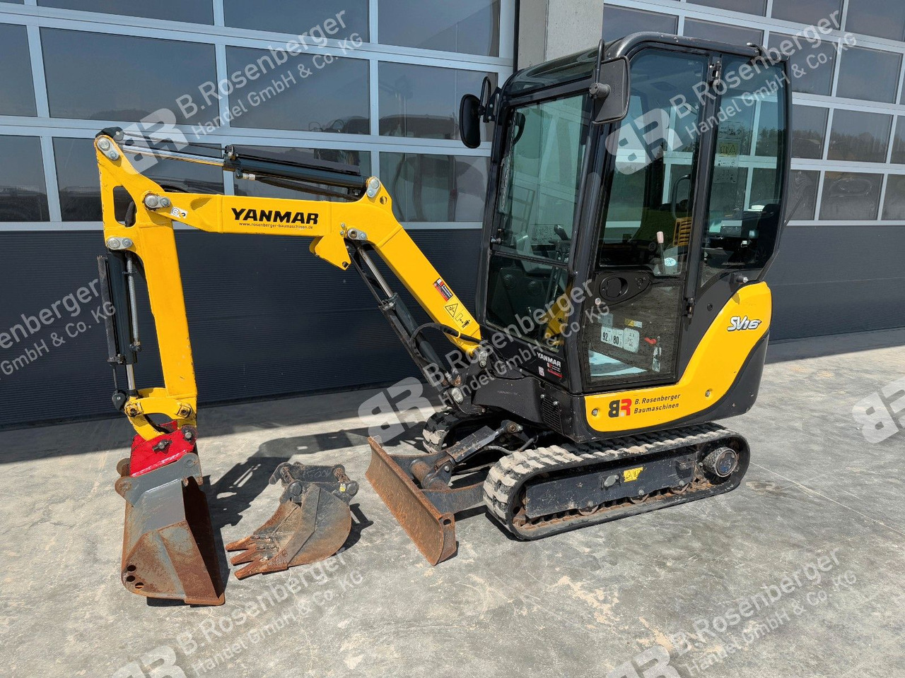 Yanmar SV16 Minibagger / nur 786h / BJ2017 - Mini bager: slika 1 Yanmar SV16 Minibagger / nur 786h / BJ2017 - Mini bager: slika 1