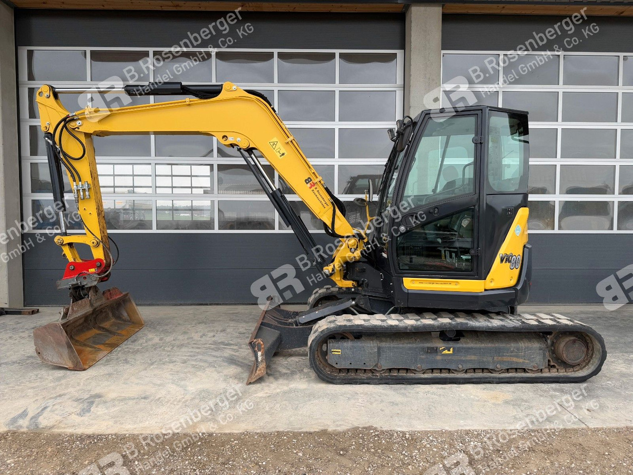 Yanmar Vio 80 Minibagger / nur 2065h / BJ2017 / TOP - Mini bager: slika 2 Yanmar Vio 80 Minibagger / nur 2065h / BJ2017 / TOP - Mini bager: slika 2