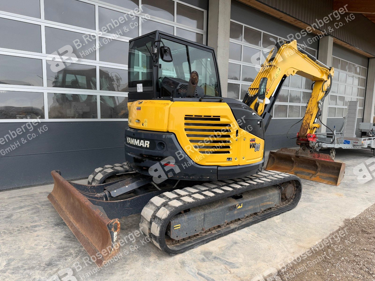 Yanmar Vio 80 Minibagger / nur 2065h / BJ2017 / TOP - Mini bager: slika 5 Yanmar Vio 80 Minibagger / nur 2065h / BJ2017 / TOP - Mini bager: slika 5