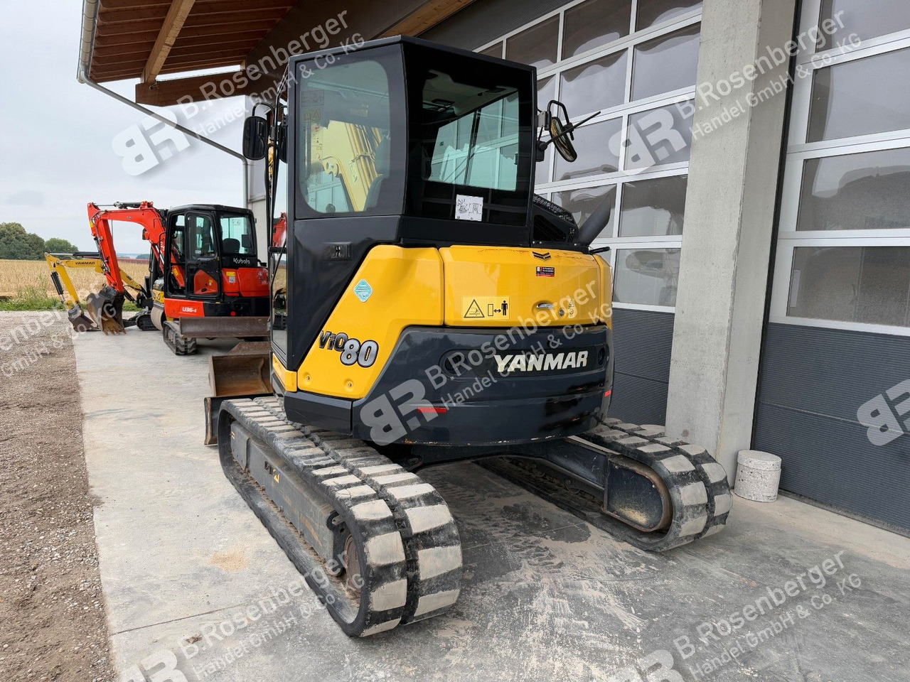 Yanmar Vio 80 Minibagger / nur 2065h / BJ2017 / TOP - Mini bager: slika 3 Yanmar Vio 80 Minibagger / nur 2065h / BJ2017 / TOP - Mini bager: slika 3