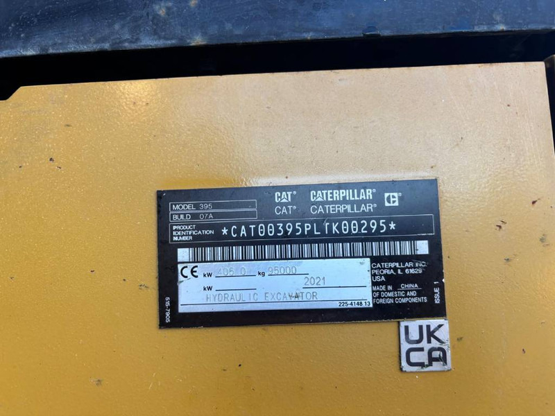 Cat 395 - Bager guseničar: slika 5 Cat 395 - Bager guseničar: slika 5