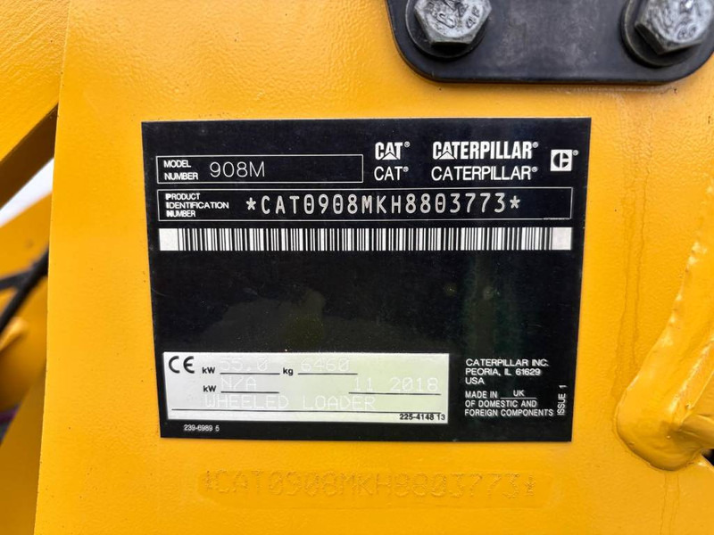 Cat 908 M - Utovarivač točkaš: slika 5 Cat 908 M - Utovarivač točkaš: slika 5
