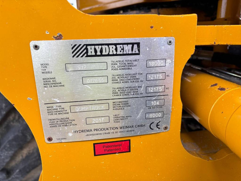 Hydrema 912 FS - Zglobni kiper: slika 5 Hydrema 912 FS - Zglobni kiper: slika 5