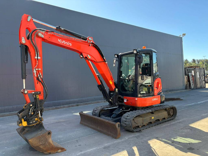 Kubota U 55-4 - Mini bager: slika 1 Kubota U 55-4 - Mini bager: slika 1