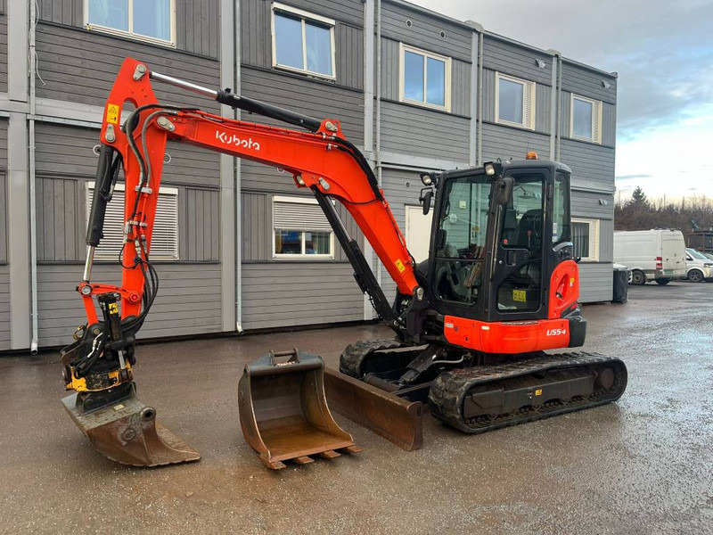 Kubota U 55-4 - Mini bager: slika 1 Kubota U 55-4 - Mini bager: slika 1