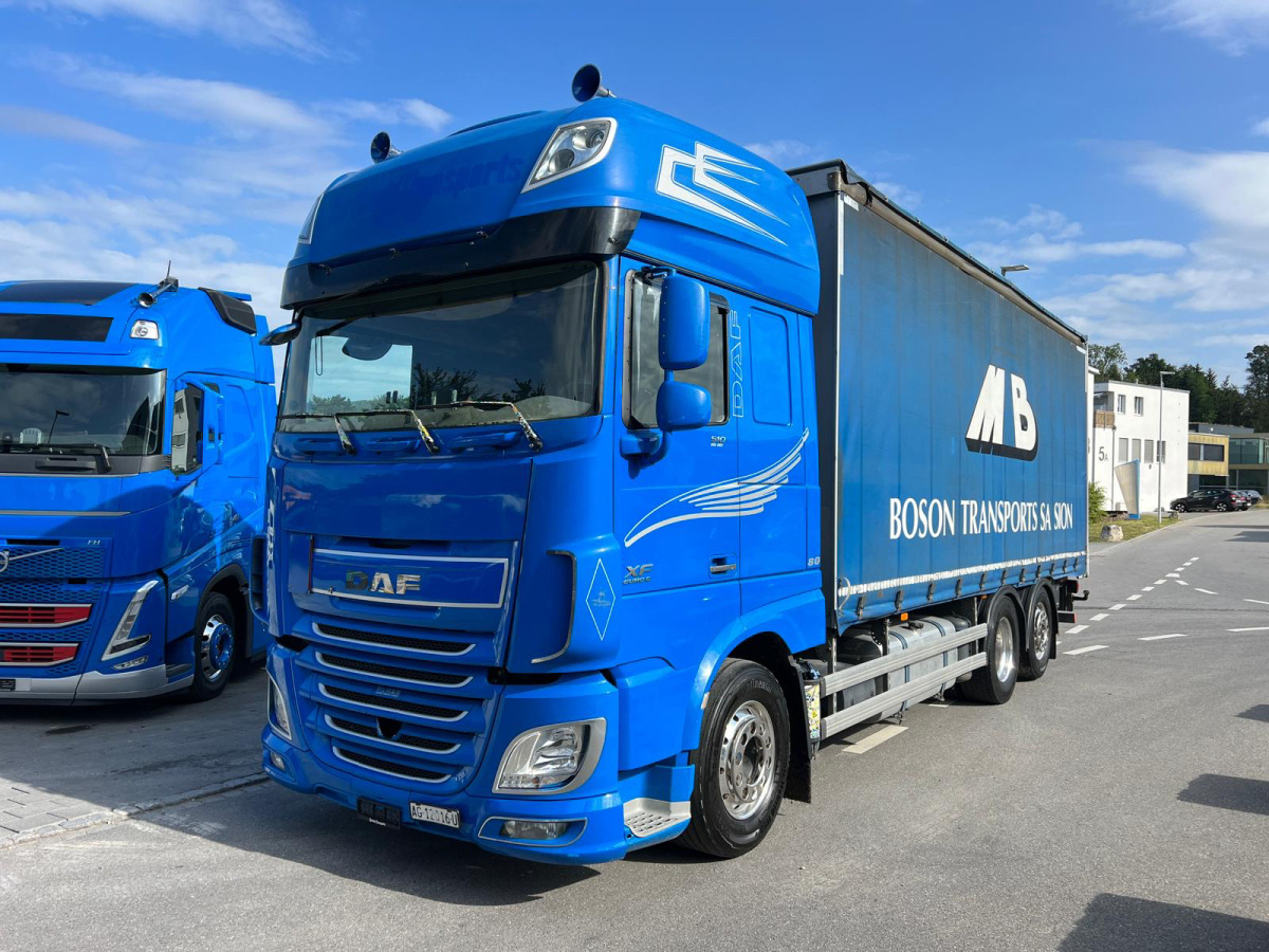 DAF XF510 6x2 - Kamion sa ceradom: slika 1 DAF XF510 6x2 - Kamion sa ceradom: slika 1