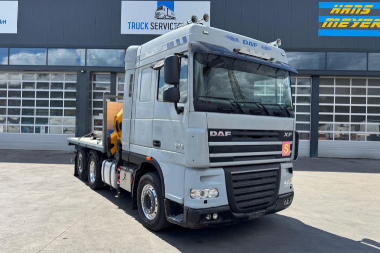DAF XF510 Effer 255-5 6x2 SZM/Pritsche - Kamion sa dizalicom: slika 4 DAF XF510 Effer 255-5 6x2 SZM/Pritsche - Kamion sa dizalicom: slika 4