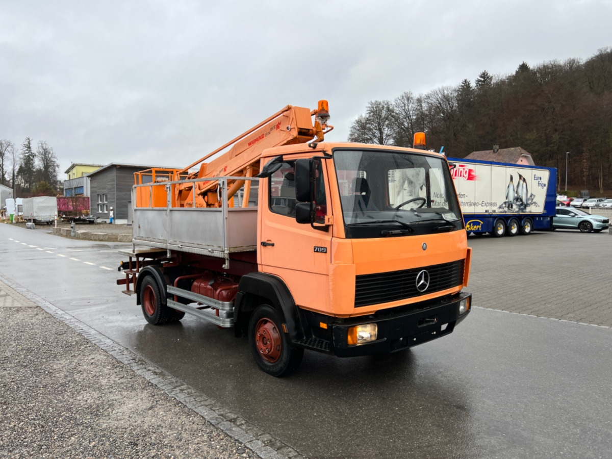 MERCEDES 709 WUMAG GELENKSTEIGER 14M - Korisno/ Posebno vozilo: slika 2 MERCEDES 709 WUMAG GELENKSTEIGER 14M - Korisno/ Posebno vozilo: slika 2