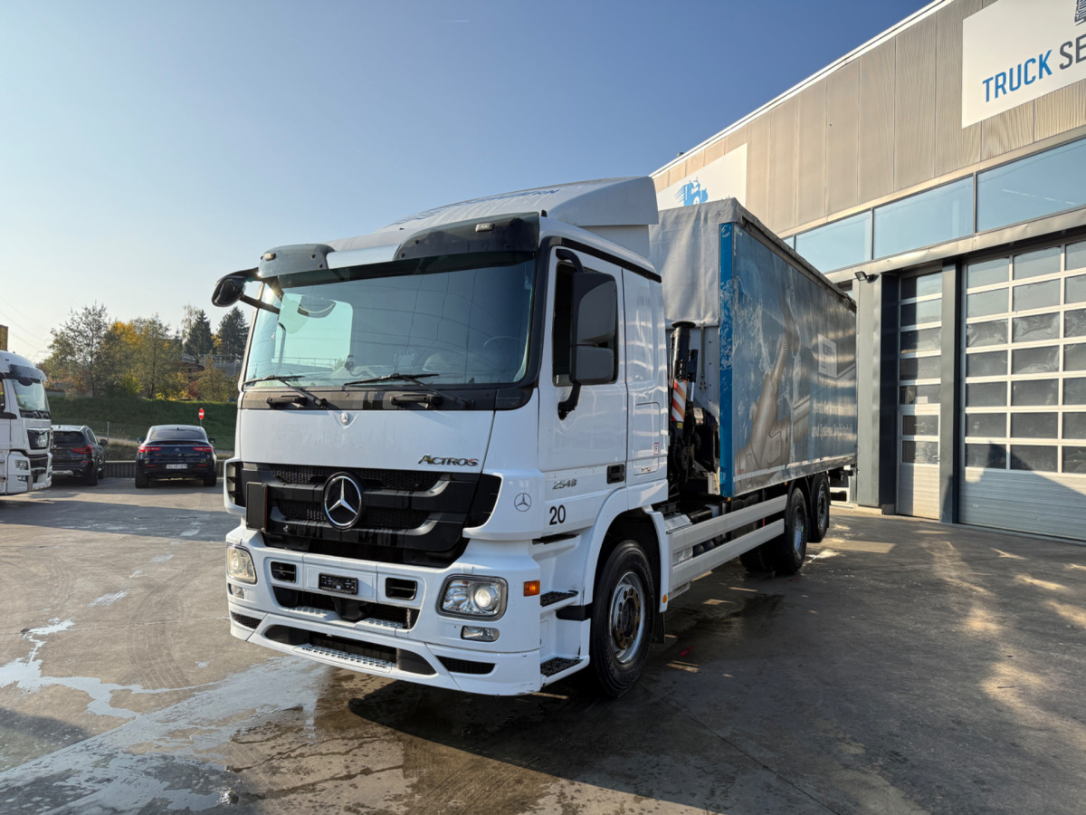 MERCEDES Actros 2548 6x2 Hiab 244-5 - Kamion sa dizalicom: slika 1 MERCEDES Actros 2548 6x2 Hiab 244-5 - Kamion sa dizalicom: slika 1