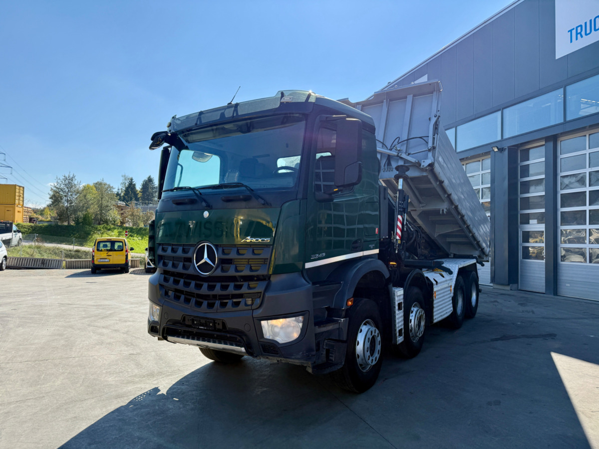 MERCEDES Arocs 3242 8x4 Hiab 166-4 - Istovarivač, Kamion sa dizalicom: slika 1 MERCEDES Arocs 3242 8x4 Hiab 166-4 - Istovarivač, Kamion sa dizalicom: slika 1