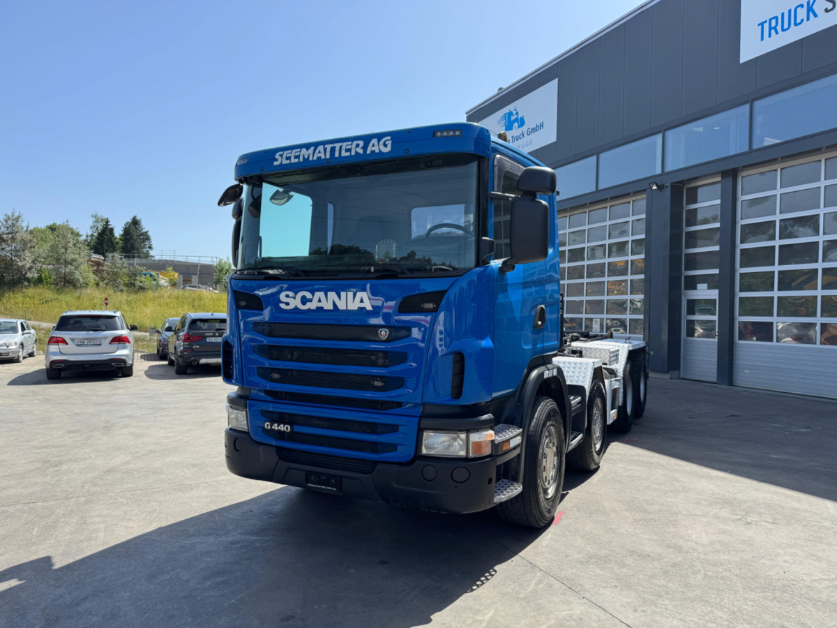 SCANIA G440 8x4 Moser - Kamion sa hidrauličnom kukom: slika 1 SCANIA G440 8x4 Moser - Kamion sa hidrauličnom kukom: slika 1