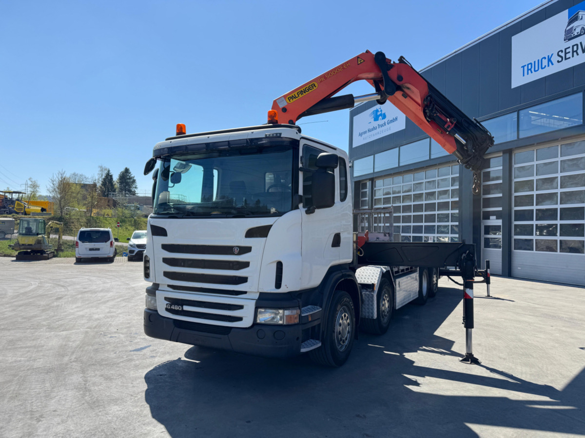 SCANIA G480 8x2 Palfinger 50002-6 - Kamion sa dizalicom: slika 1 SCANIA G480 8x2 Palfinger 50002-6 - Kamion sa dizalicom: slika 1