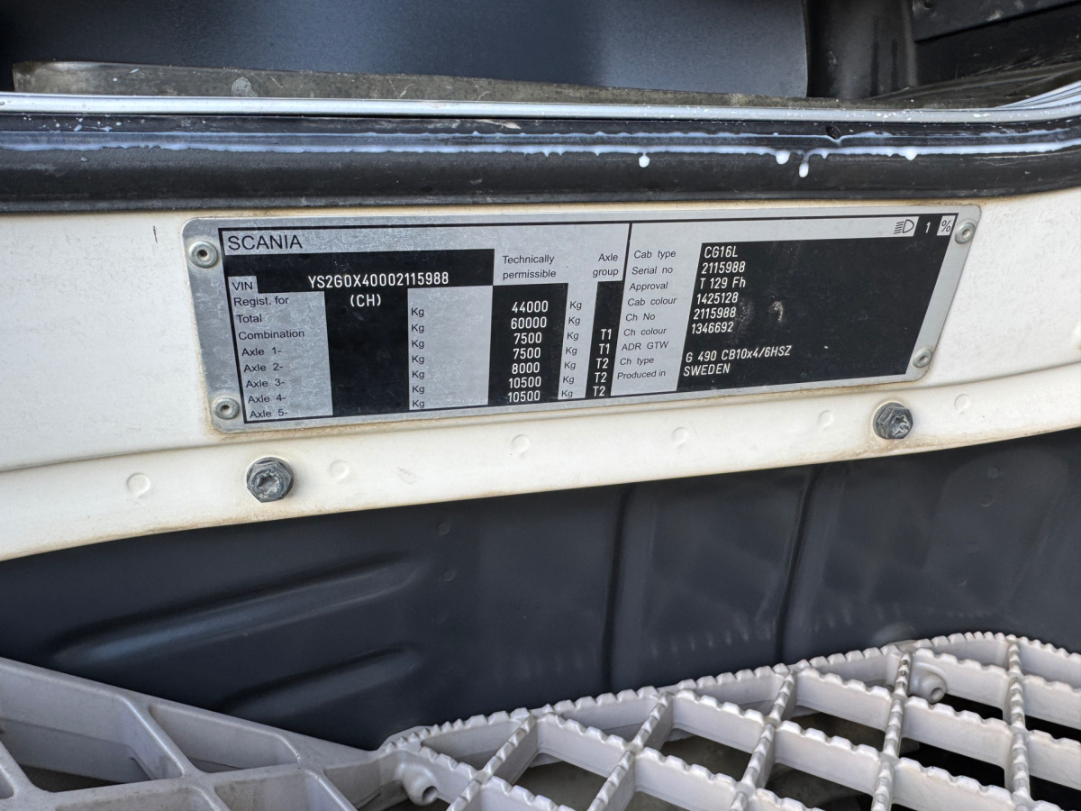 Istovarivač SCANIA G490 10x4 2S Moser: slika 20