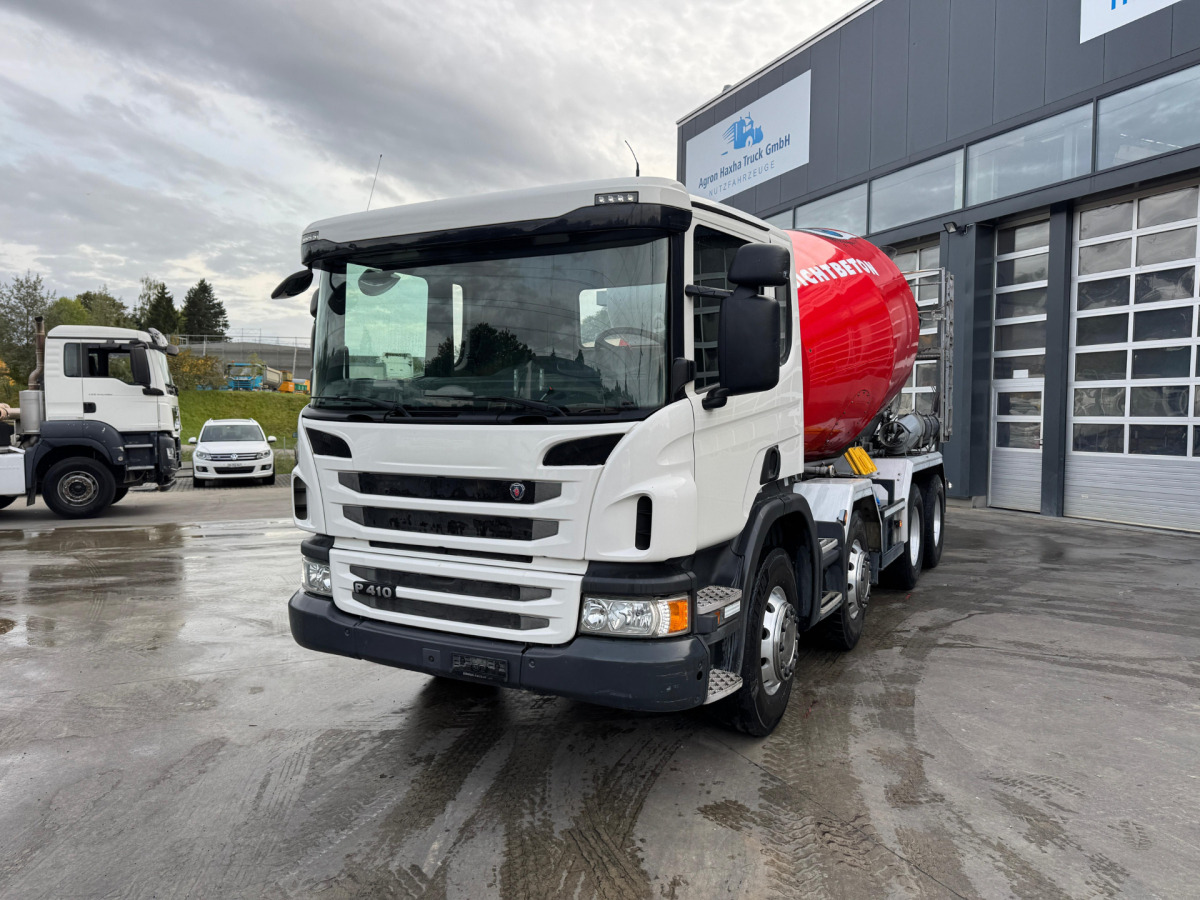 SCANIA P410 8x4 Liebherr 9m3 - Mikser za beton: slika 1 SCANIA P410 8x4 Liebherr 9m3 - Mikser za beton: slika 1