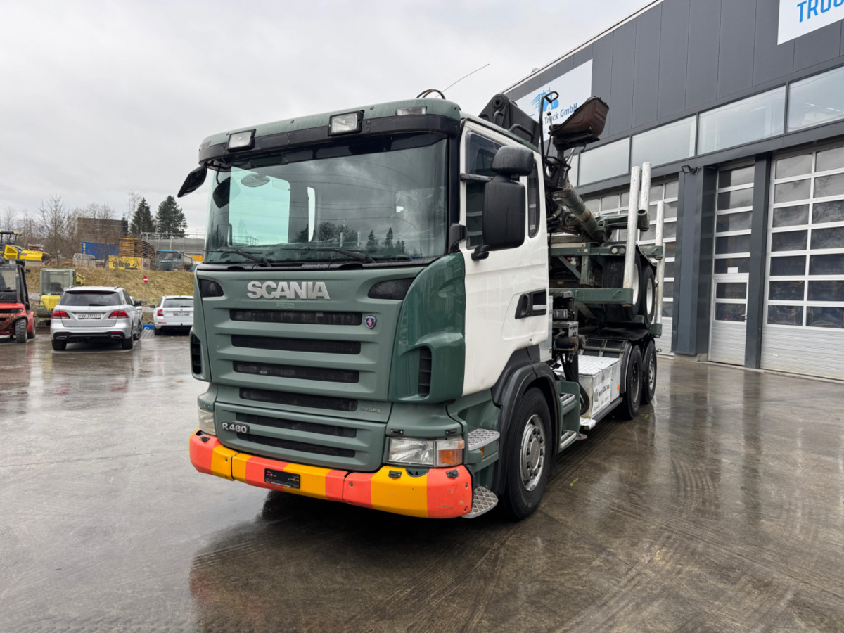 SCANIA R480 6x2 Loglift F265 mit Dolly - Šticar: slika 1 SCANIA R480 6x2 Loglift F265 mit Dolly - Šticar: slika 1