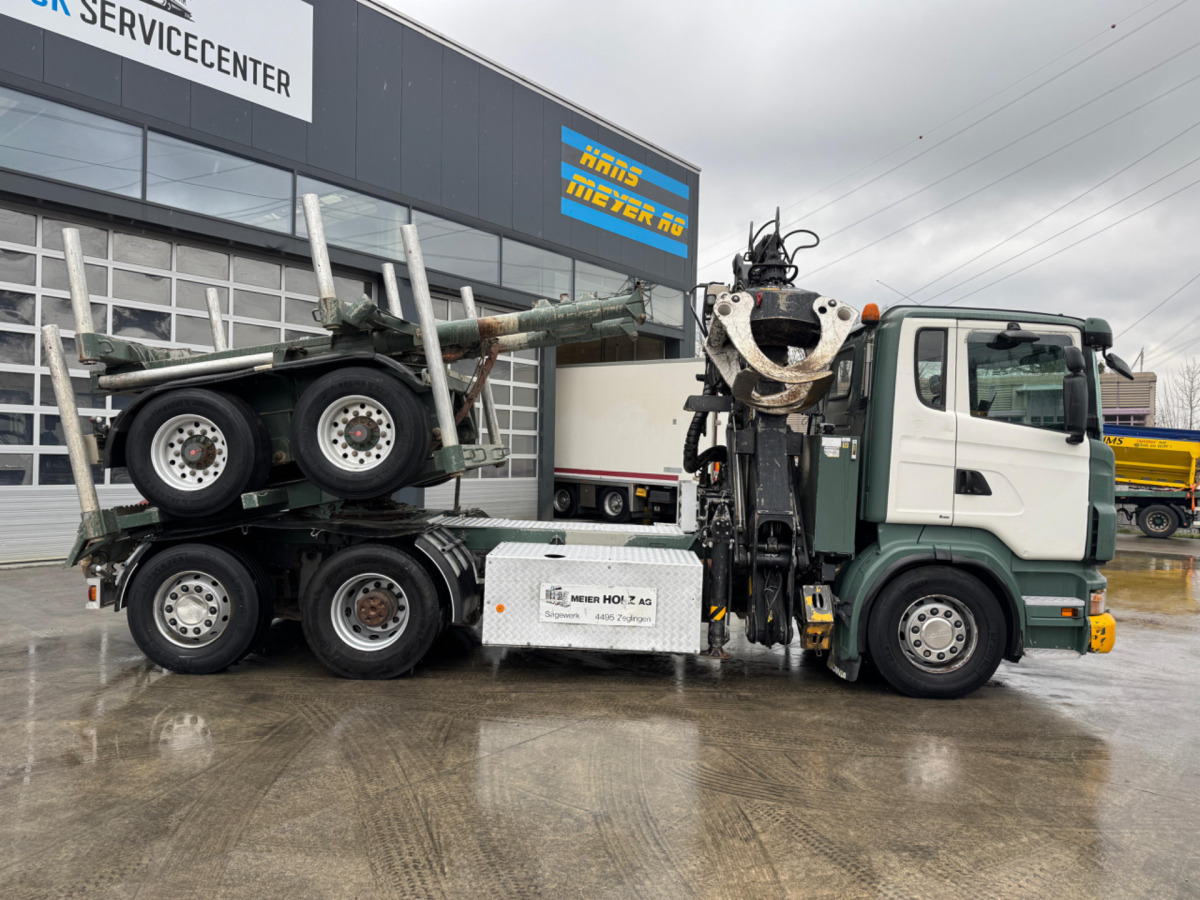 SCANIA R480 6x2 Loglift F265 mit Dolly - Šticar: slika 4 SCANIA R480 6x2 Loglift F265 mit Dolly - Šticar: slika 4