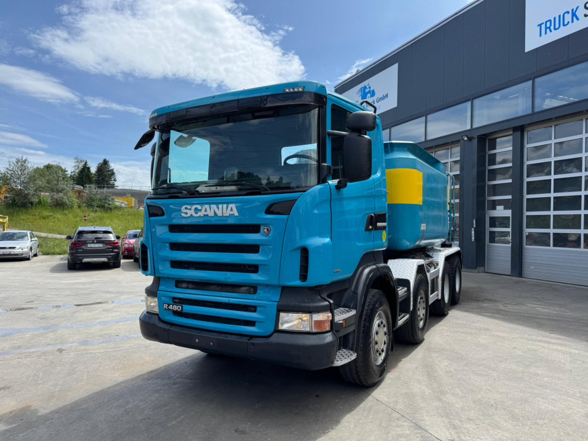 SCANIA R480 8x4 Moser 16m3 - Kamion sa hidrauličnom kukom: slika 1 SCANIA R480 8x4 Moser 16m3 - Kamion sa hidrauličnom kukom: slika 1