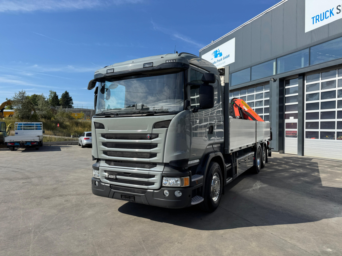 SCANIA R490 6x2 PK18002-4 - Kamion sa dizalicom: slika 1 SCANIA R490 6x2 PK18002-4 - Kamion sa dizalicom: slika 1