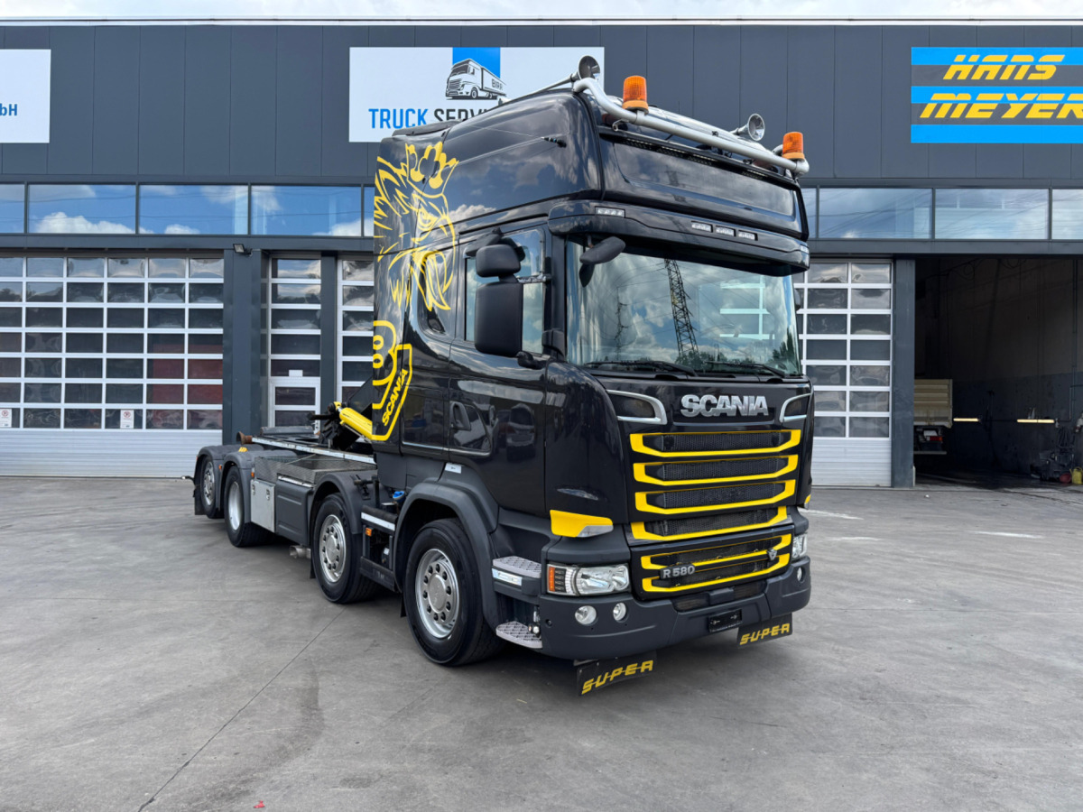 SCANIA R580 8x2 Nencki Hooklift - Kamion sa hidrauličnom kukom: slika 3 SCANIA R580 8x2 Nencki Hooklift - Kamion sa hidrauličnom kukom: slika 3