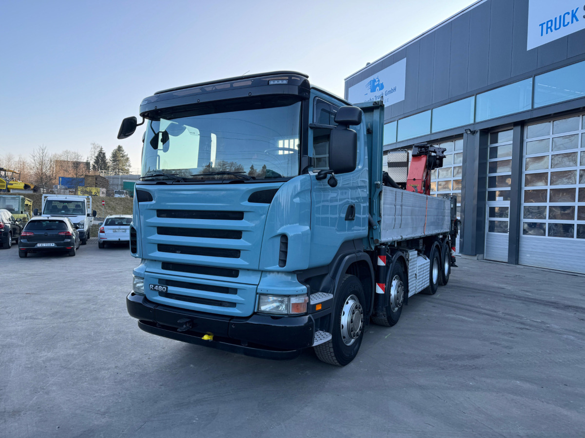 SCANIA Scania R480 8x4 PK50002 Flyjib Troil 2013 - Kamion sa dizalicom: slika 1 SCANIA Scania R480 8x4 PK50002 Flyjib Troil 2013 - Kamion sa dizalicom: slika 1