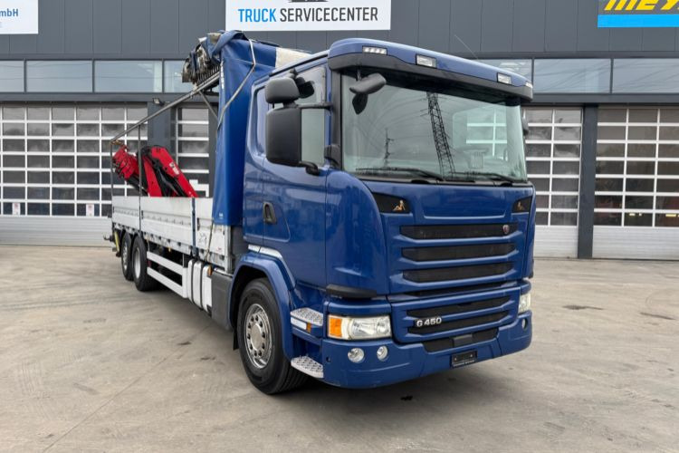 Scania G450 6x2 Hiab 122-4 - Kamion sa dizalicom, Kamion sa tovarnim sandukom: slika 3 Scania G450 6x2 Hiab 122-4 - Kamion sa dizalicom, Kamion sa tovarnim sandukom: slika 3