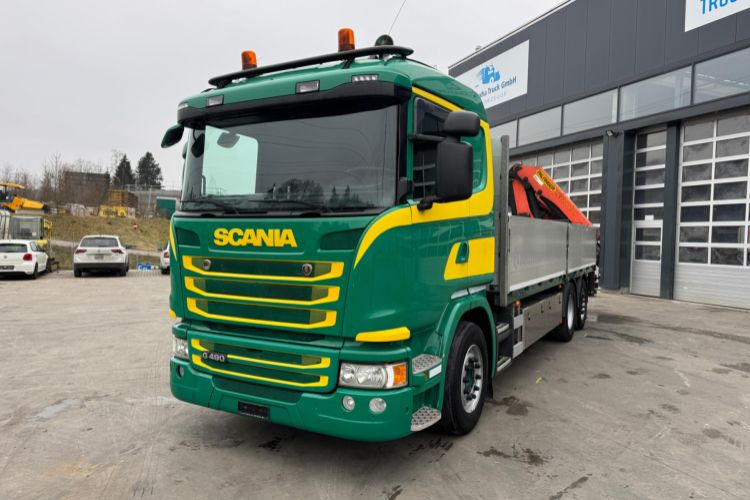 Scania G490 6x2 PK22002-4 - Kamion sa dizalicom, Kamion sa tovarnim sandukom: slika 2 Scania G490 6x2 PK22002-4 - Kamion sa dizalicom, Kamion sa tovarnim sandukom: slika 2