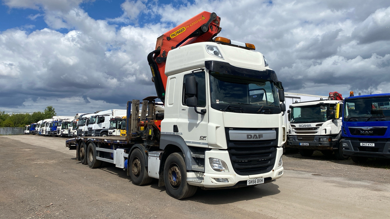 DAF CF 460 - Kamion sa tovarnim sandukom, Kamion sa dizalicom: slika 1 DAF CF 460 - Kamion sa tovarnim sandukom, Kamion sa dizalicom: slika 1