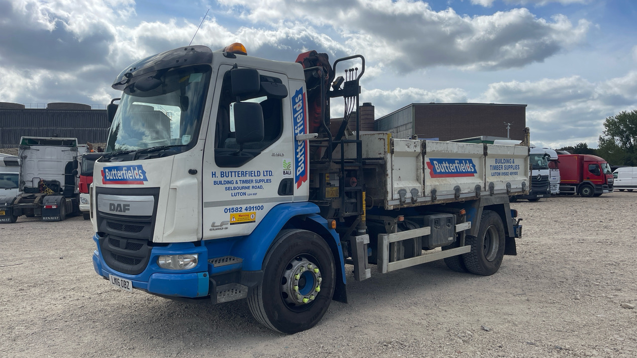 DAF LF 250 - Istovarivač, Kamion sa dizalicom: slika 2 DAF LF 250 - Istovarivač, Kamion sa dizalicom: slika 2