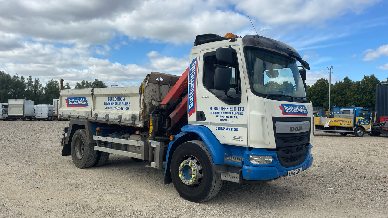 DAF LF 250 - Istovarivač, Kamion sa dizalicom: slika 1 DAF LF 250 - Istovarivač, Kamion sa dizalicom: slika 1