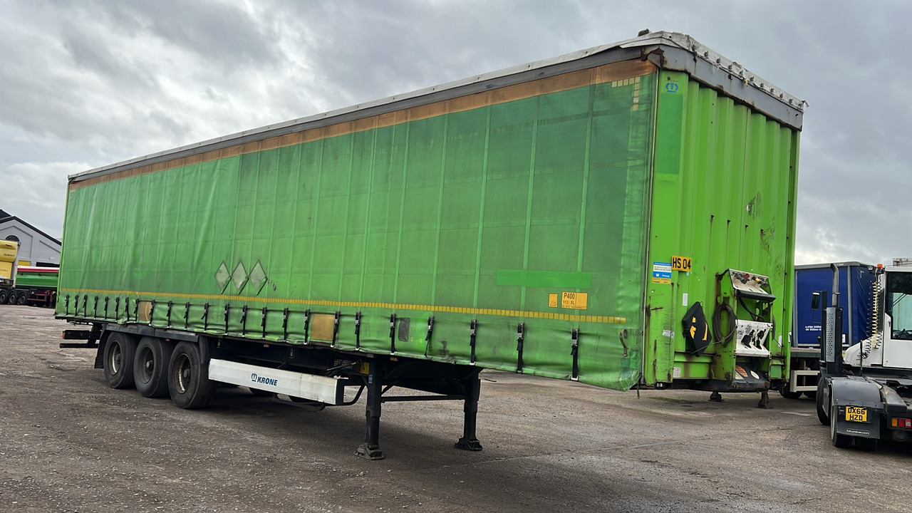 KRONE CURTAINSIDE EUROLINER - Prikolica: slika 1 KRONE CURTAINSIDE EUROLINER - Prikolica: slika 1