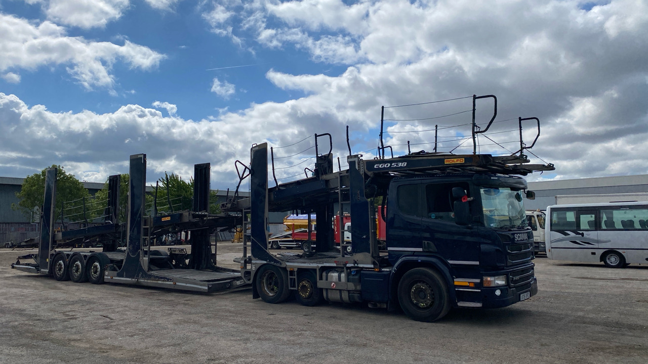 SCANIA P 410 - Kamion za prevoz automobila: slika 1 SCANIA P 410 - Kamion za prevoz automobila: slika 1