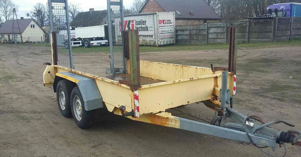 Obermaier Przyczepa niskopodwozie do mini koparek - Prikolica za prevoz radnih mašina: slika 1 Obermaier Przyczepa niskopodwozie do mini koparek - Prikolica za prevoz radnih mašina: slika 1