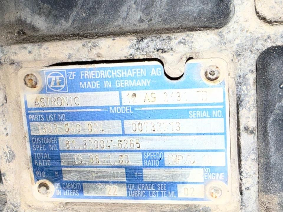 Menjač za Kamion MAN Getriebe ZF ASTRONIC 12 AS 2131 TD + INTARDER 3: slika 6